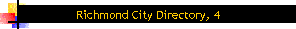 Richmond City Directory, 4